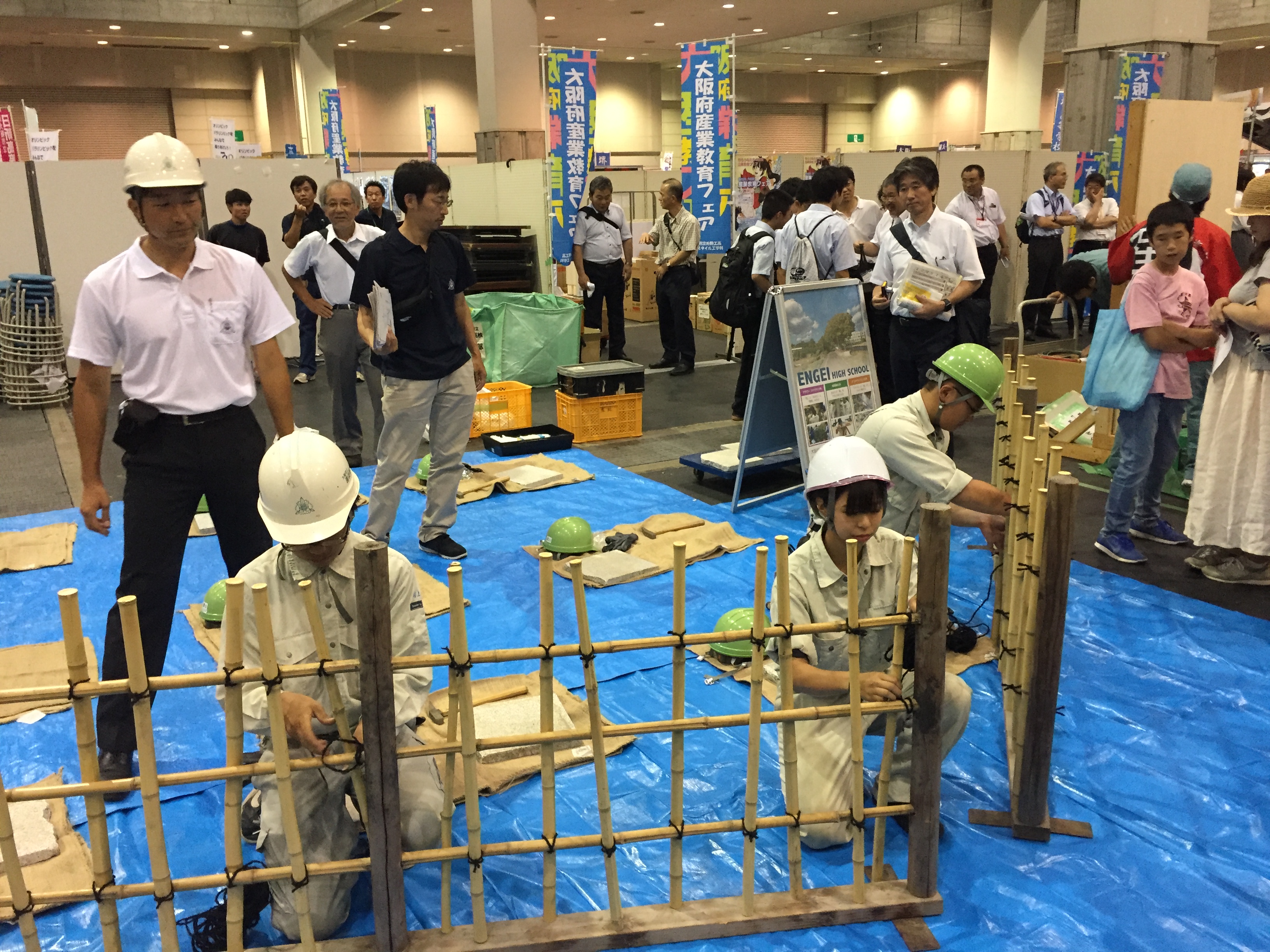 大阪府公立高校進学フェア、大阪府産業教育フェアに参加しました