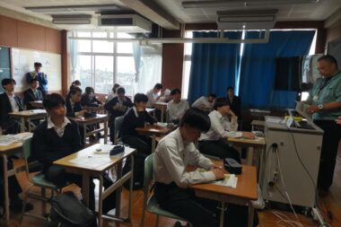 森林についての講義