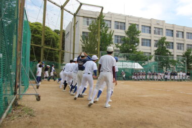 野球部がんばってます！
