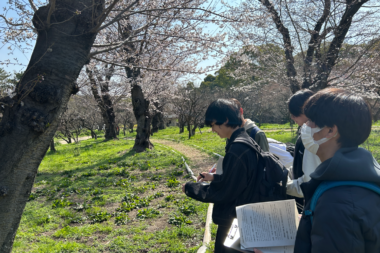 環境緑化科 校外実習 in 万博記念公園