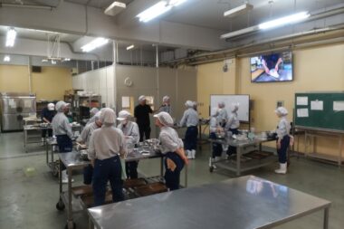 BS科_３年食品コース専門科目「食品製造」実習報告
