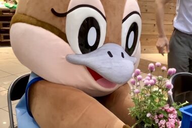 イオンモール大日にて